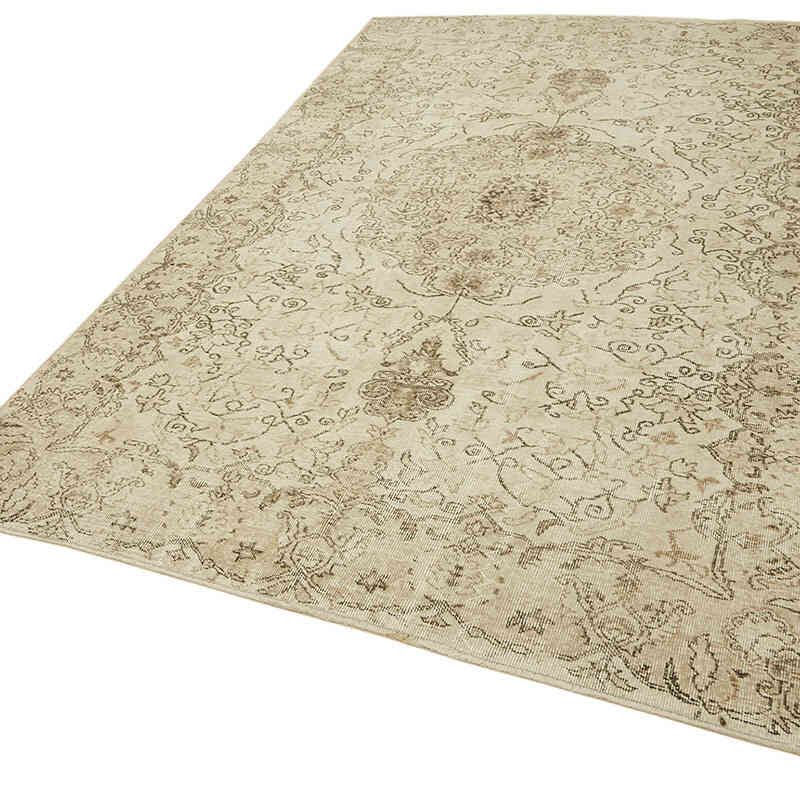 Vintage Turkish Hand-Knotted Rug - 6' 4" x 9' 7" (76" x 115") - K0078898