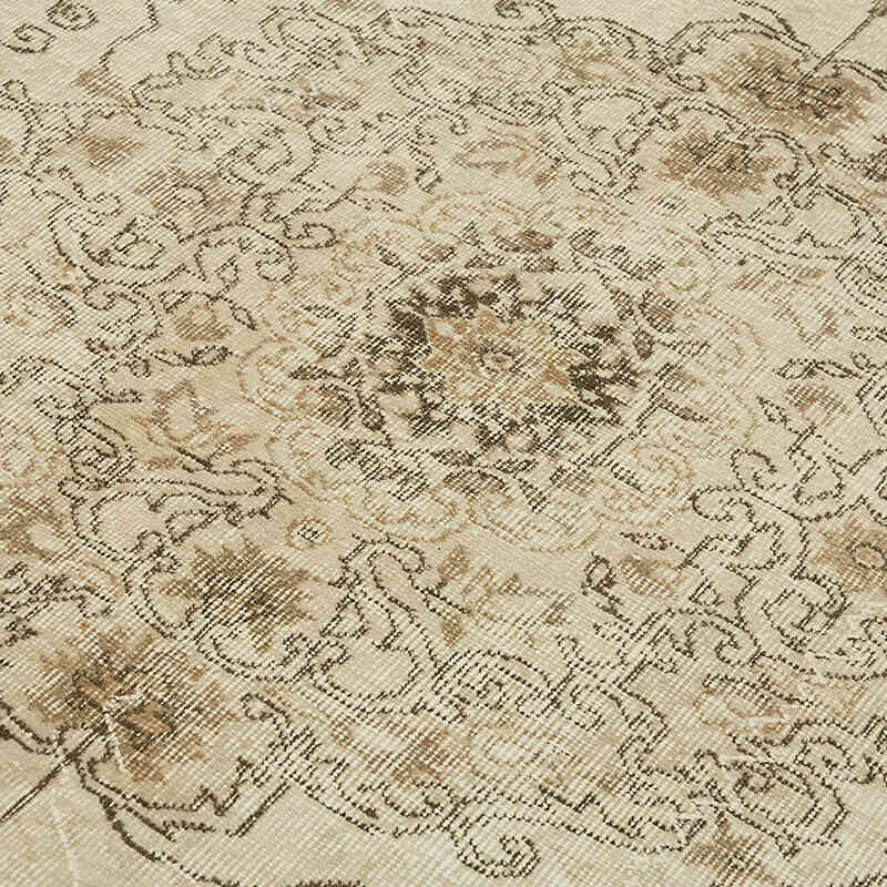 Vintage Turkish Hand-Knotted Rug - 6' 4" x 9' 7" (76" x 115") - K0078898