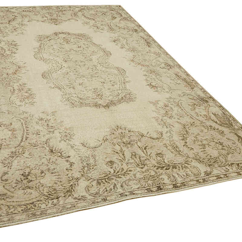 Vintage Turkish Hand-Knotted Rug - 6' 7" x 9' 11" (79" x 119") - K0078899
