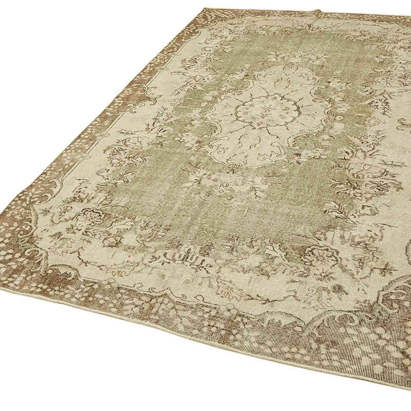 Vintage Turkish Hand-Knotted Rug - 6' 5" x 10' 1" (77" x 121") - K0078900