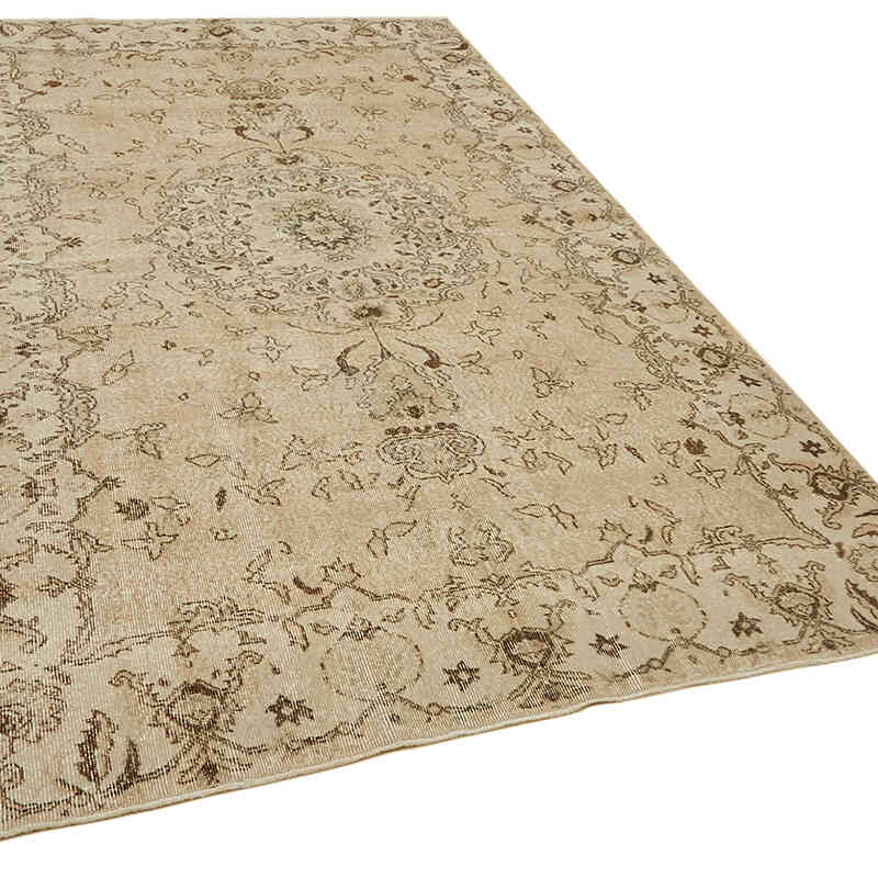 El Dokuma Vintage Halı - 188 cm x 302 cm - K0078901