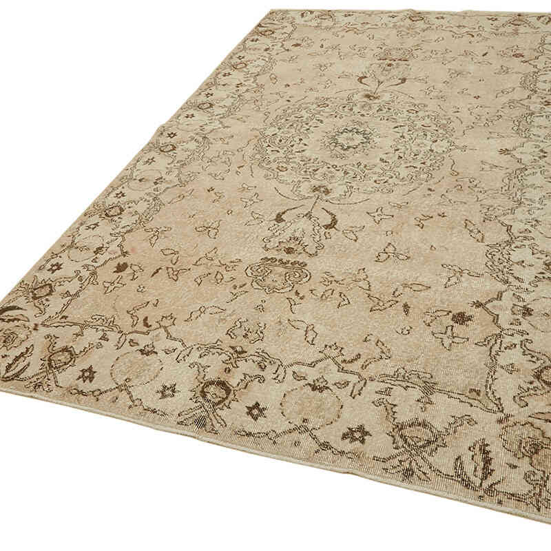 El Dokuma Vintage Halı - 188 cm x 302 cm - K0078901