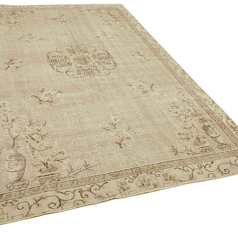 Vintage Turkish Hand-Knotted Rug - 6' 3" x 9' 8" (75" x 116") - K0078902
