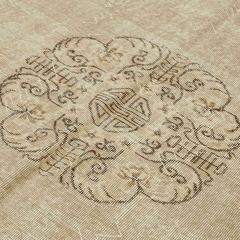 Vintage Turkish Hand-Knotted Rug - 6' 3" x 9' 8" (75" x 116") - K0078902