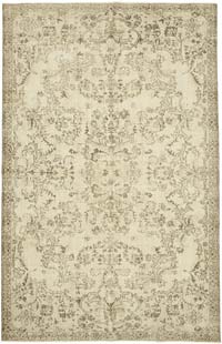El Dokuma Vintage Halı - 193 cm x 298 cm