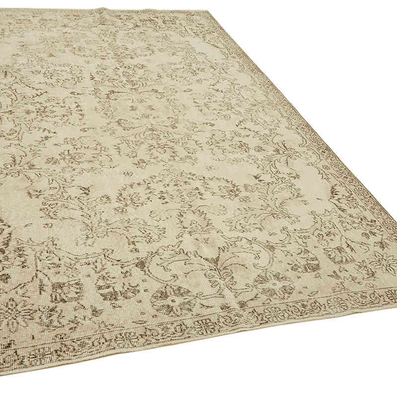 Vintage Turkish Hand-Knotted Rug - 6' 4" x 9' 9" (76" x 117") - K0078904