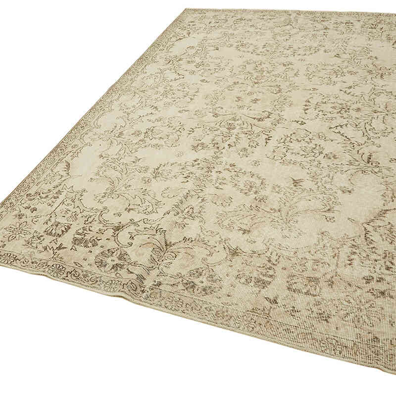 Vintage Turkish Hand-Knotted Rug - 6' 4" x 9' 9" (76" x 117") - K0078904