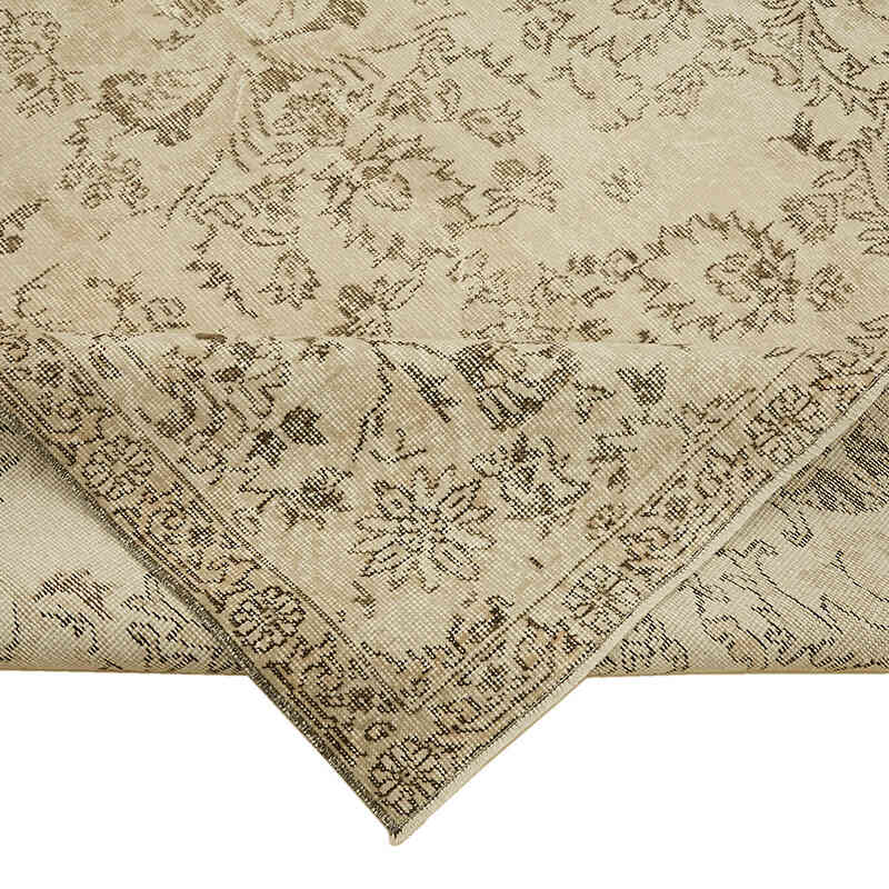 Vintage Turkish Hand-Knotted Rug - 6' 4" x 9' 9" (76" x 117") - K0078904