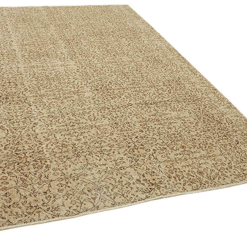 Alfombra Vintage Turca Anudada a Mano - 204 cm x 300 cm - K0078909