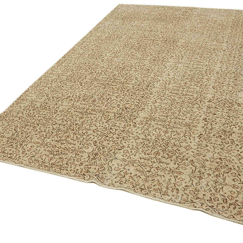 Alfombra Vintage Turca Anudada a Mano - 204 cm x 300 cm - K0078909