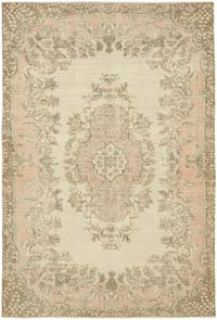 El Dokuma Vintage Halı - 195 cm x 290 cm