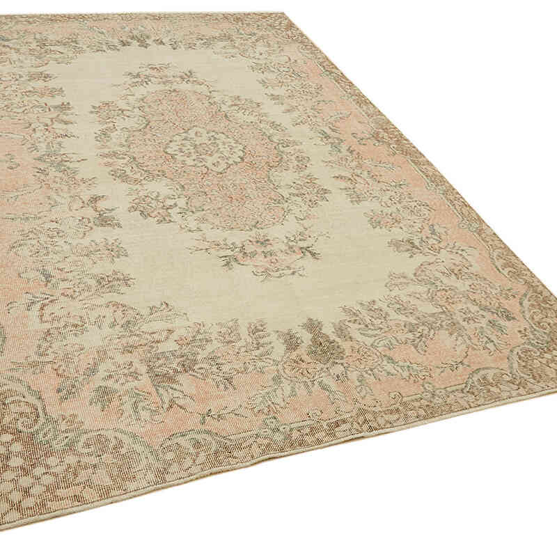 Vintage Turkish Hand-Knotted Rug - 6' 5" x 9' 6" (77" x 114") - K0078910