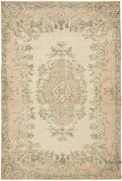 Alfombra Vintage Turca Anudada a Mano - 195 cm x 290 cm