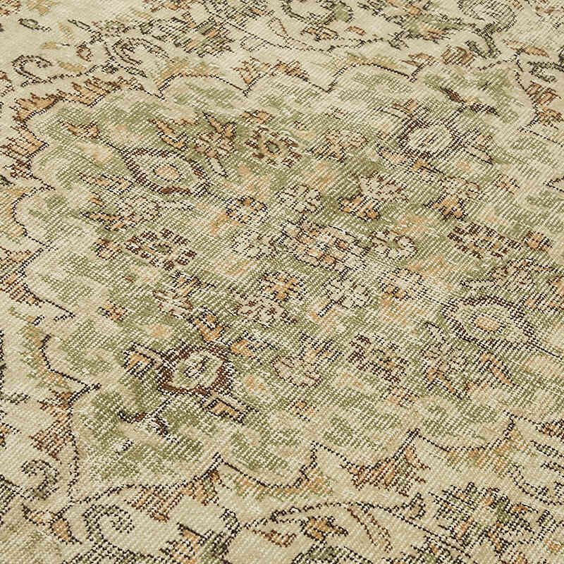 Alfombra Vintage Turca Anudada a Mano - 190 cm x 294 cm - K0078911