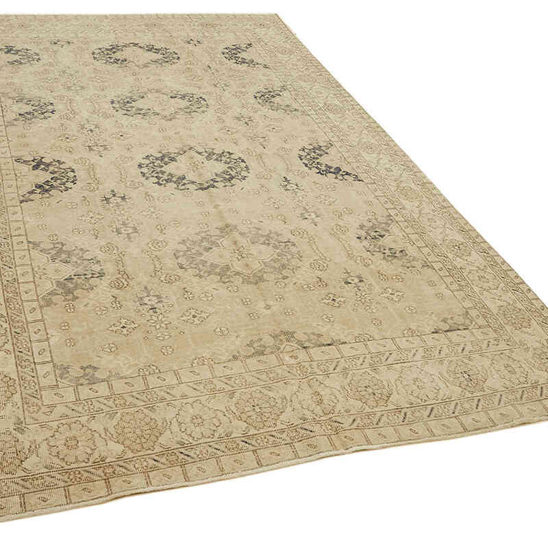 Vintage Turkish Hand-Knotted Rug - 6' 6" x 9' 6" (78" x 114") - K0078912