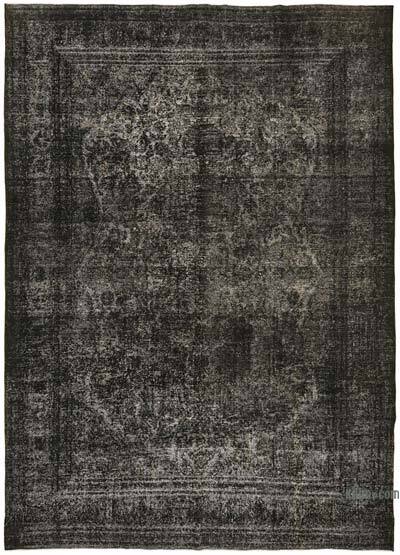 Boyalı El Dokuma Vintage Halı - 340 cm x 462 cm