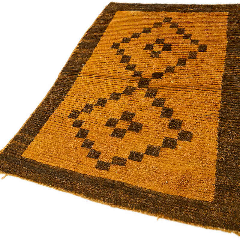 Vintage Anatolian Tulu Rug - 3' 11" x 6' 5" (47" x 77") - K0078941