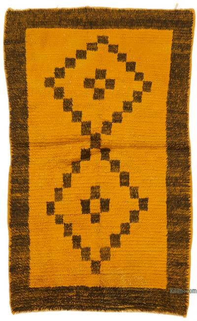Vintage Anatolian Tulu Rug - 3' 11" x 6' 5" (47" x 77")