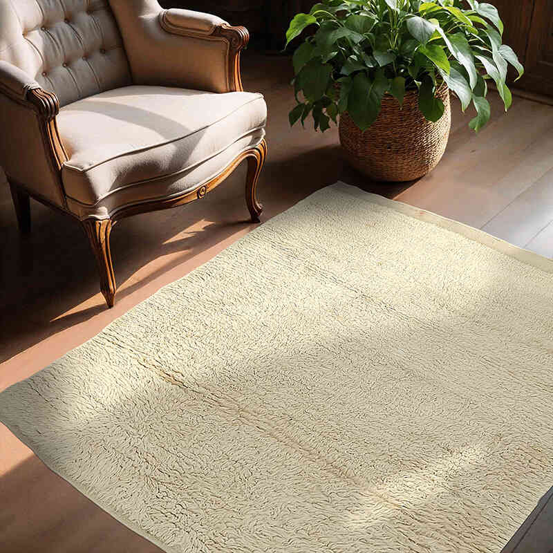 Alfombra Vintage de Anatolia Tulu - 139 cm x 152 cm - K0078944