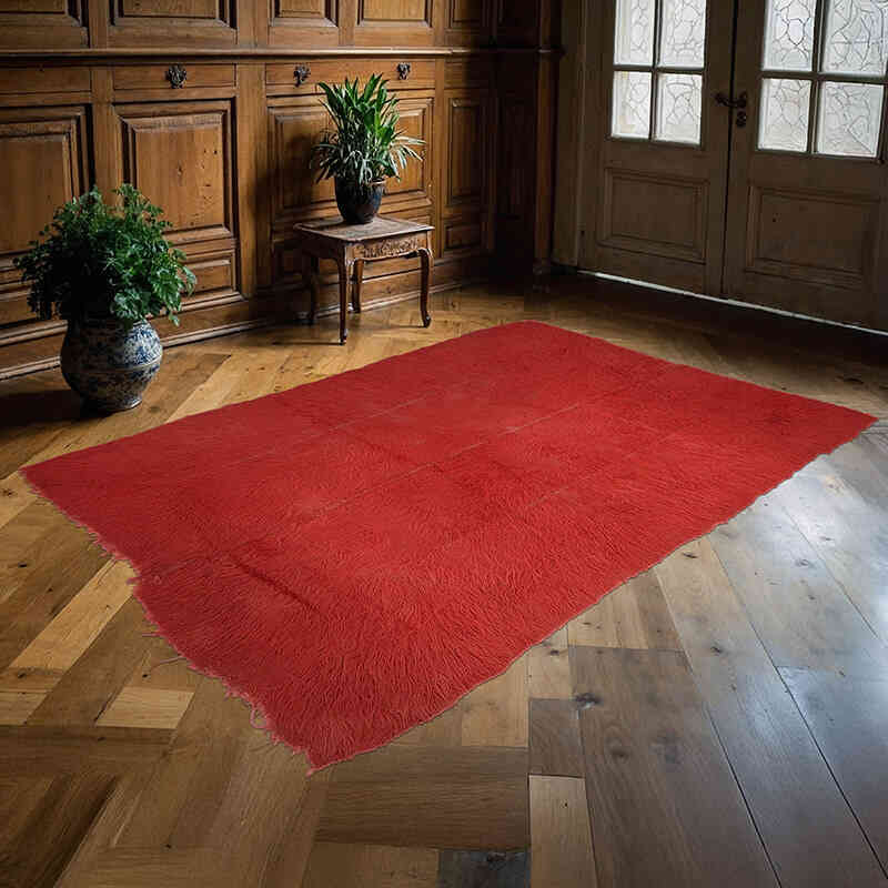 Alfombra Vintage de Anatolia Tulu - 161 cm x 238 cm - K0078948