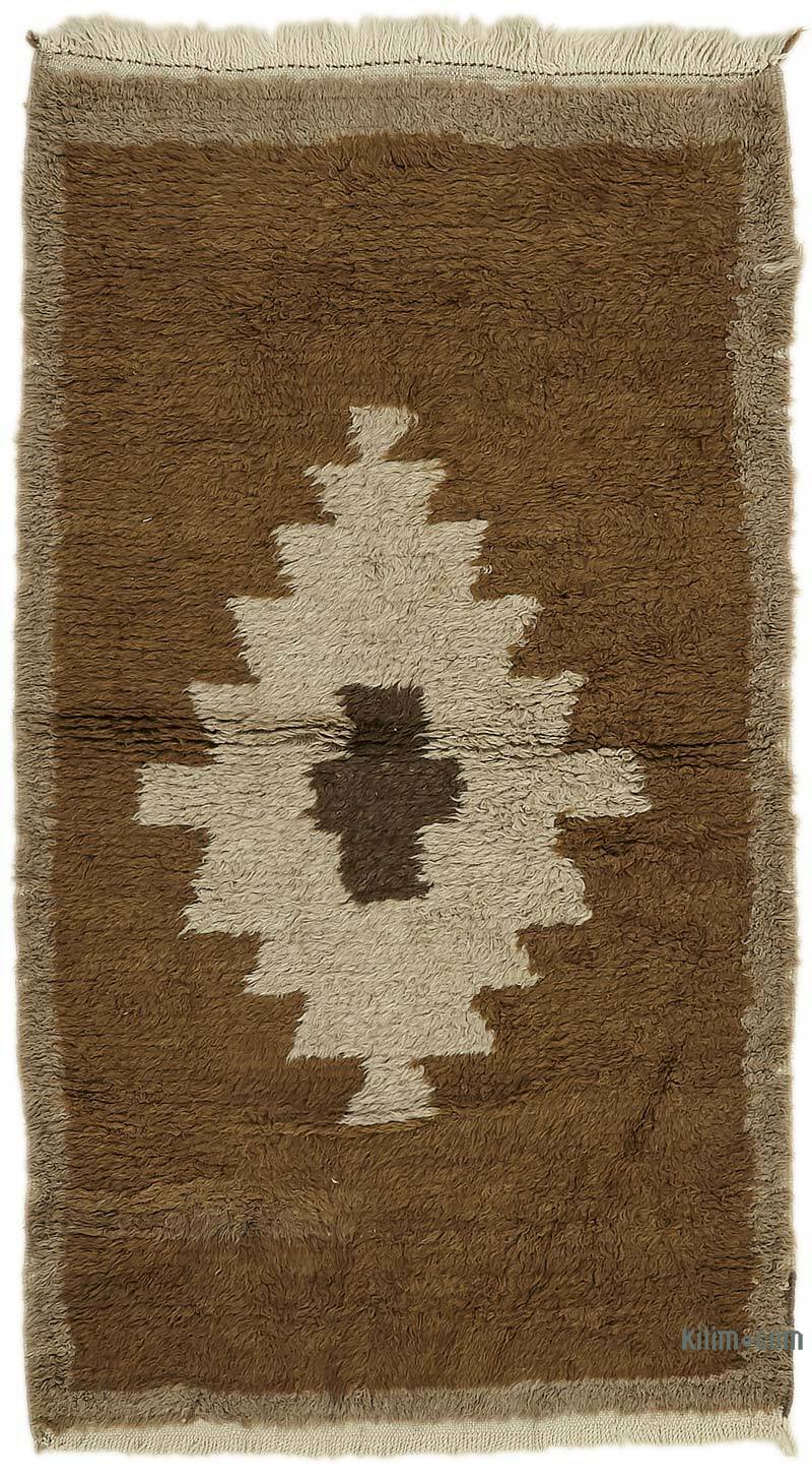 Vintage Anadolu Tülü - 106 cm x 188 cm - K0078950