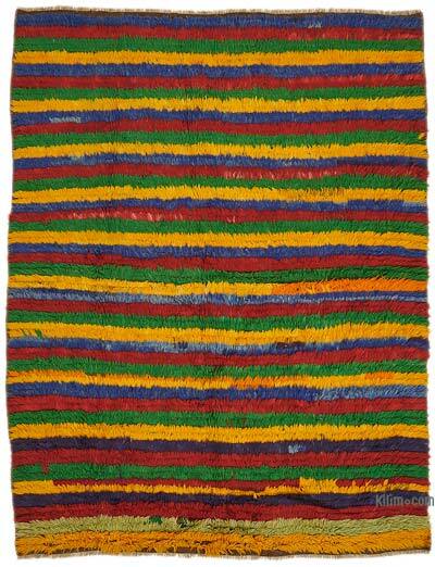 Vintage Anatolian Tulu Rug - 5'  x 6' 9" (60" x 81")