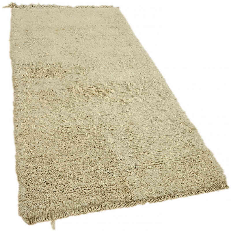 Vintage Anatolian Tulu Rug - 3' 9" x 8' 5" (45" x 101") - K0078958