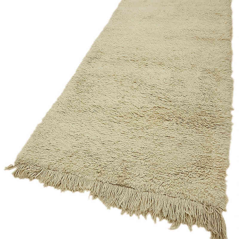 Vintage Anatolian Tulu Rug - 3' 9" x 8' 5" (45" x 101") - K0078958