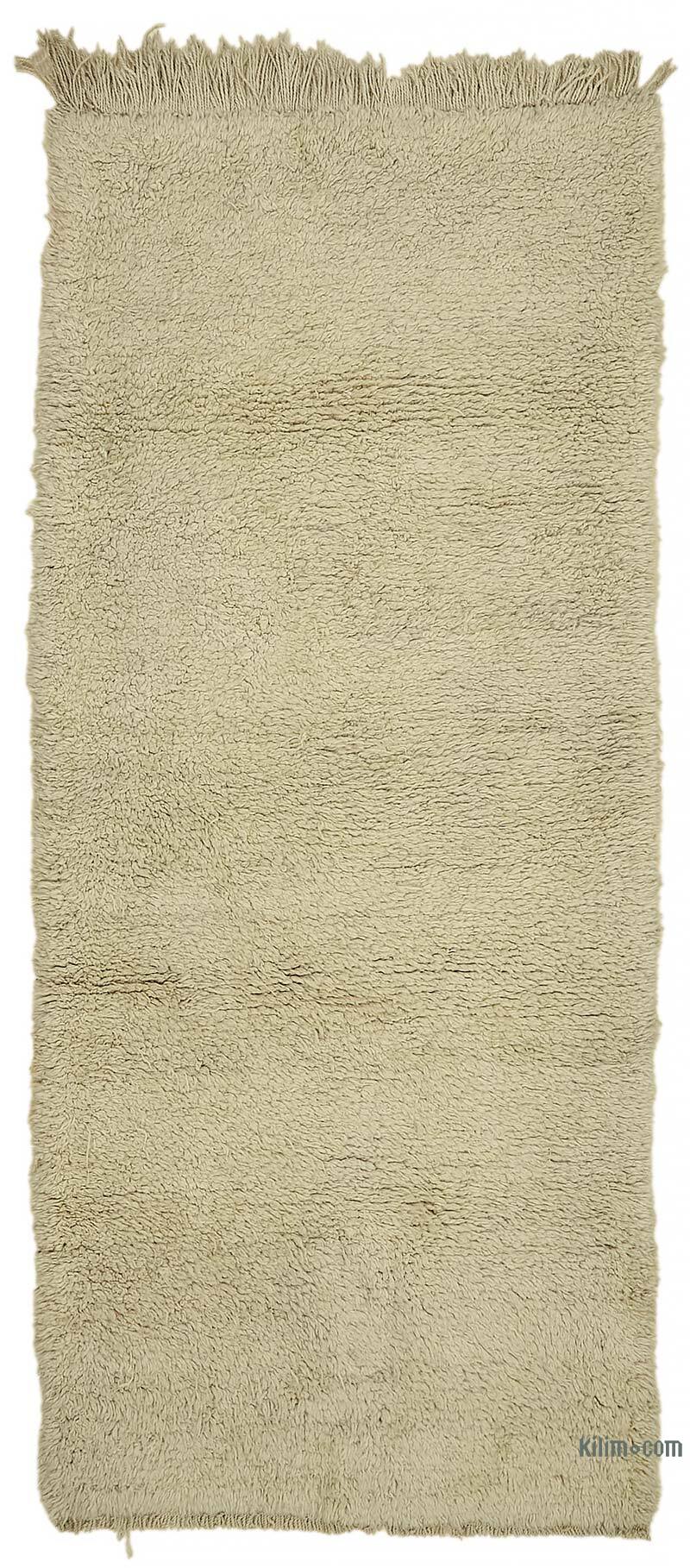 Vintage Anatolian Tulu Rug - 3' 9" x 8' 5" (45" x 101") - K0078958