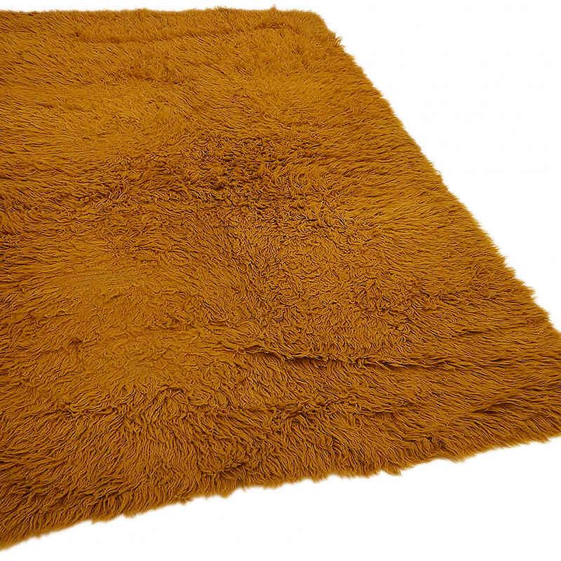 Vintage Anatolian Tulu Rug - 4' 6" x 7' 1" (54" x 85") - K0078971