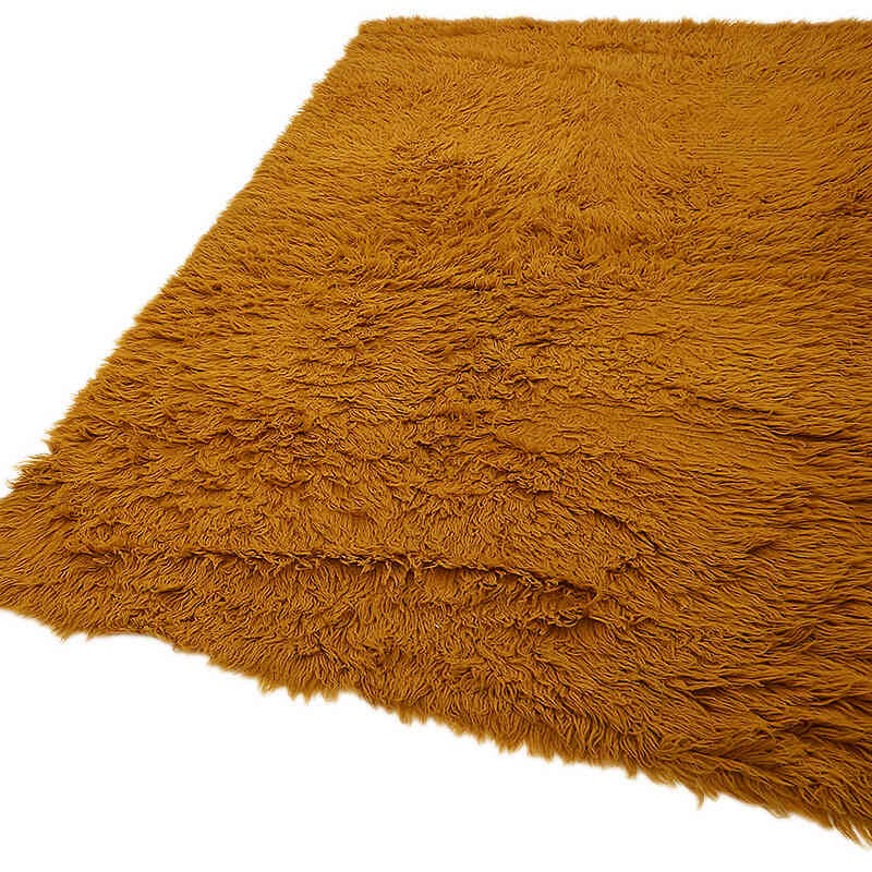 Vintage Anatolian Tulu Rug - 4' 6" x 7' 1" (54" x 85") - K0078971