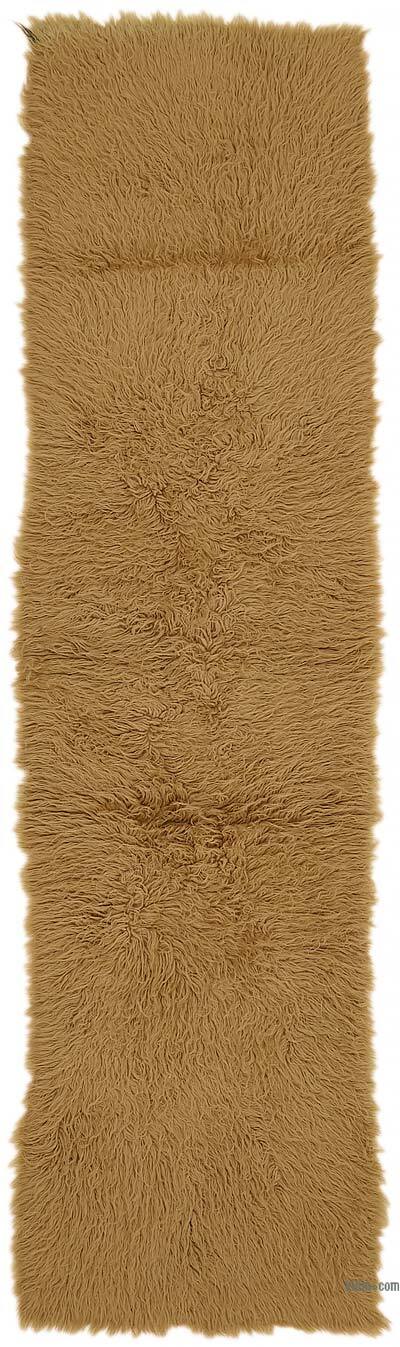 Vintage Anatolian Tulu Rug - 2' 7" x 9' 10" (31" x 118")