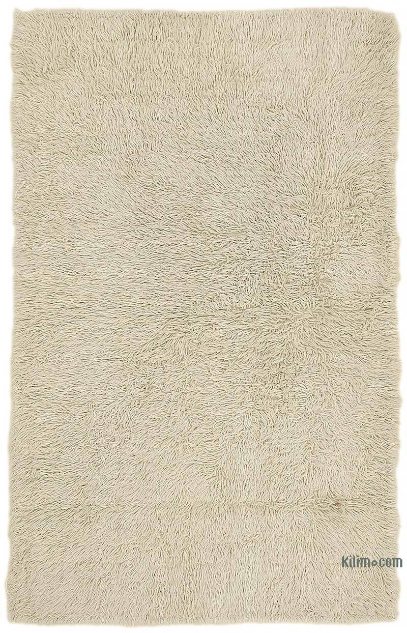 Vintage Anatolian Tulu Rug - 3' 11" x 6' 2" (47" x 74") - K0079018