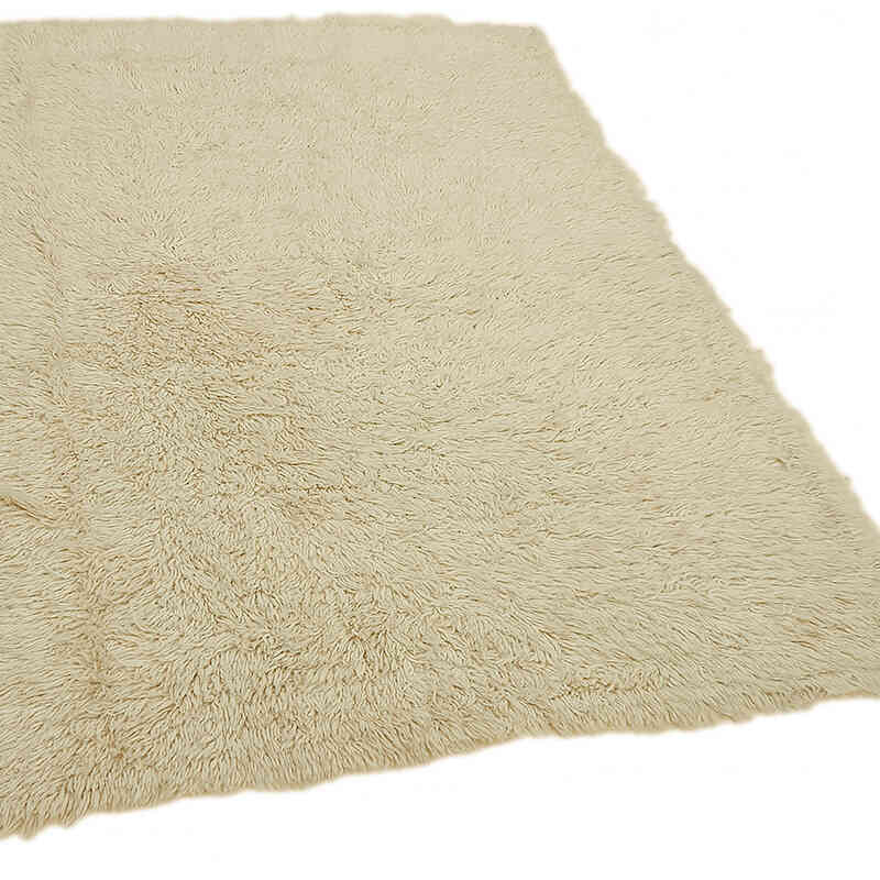 Vintage Anatolian Tulu Rug - 4' 3" x 5' 11" (51" x 71") - K0079019