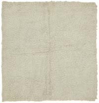 Vintage Anatolian Tulu Rug - 4' 10" x 4' 11" (58" x 59")