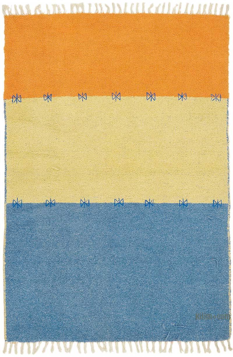 Vintage Anatolian Tulu Rug - 4' 4" x 6' 4" (52" x 76") - K0079028