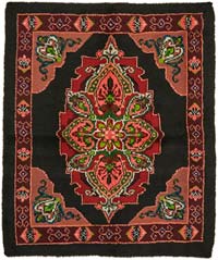Vintage Anatolian Tulu Rug - 6'  x 6' 11" (72" x 83")