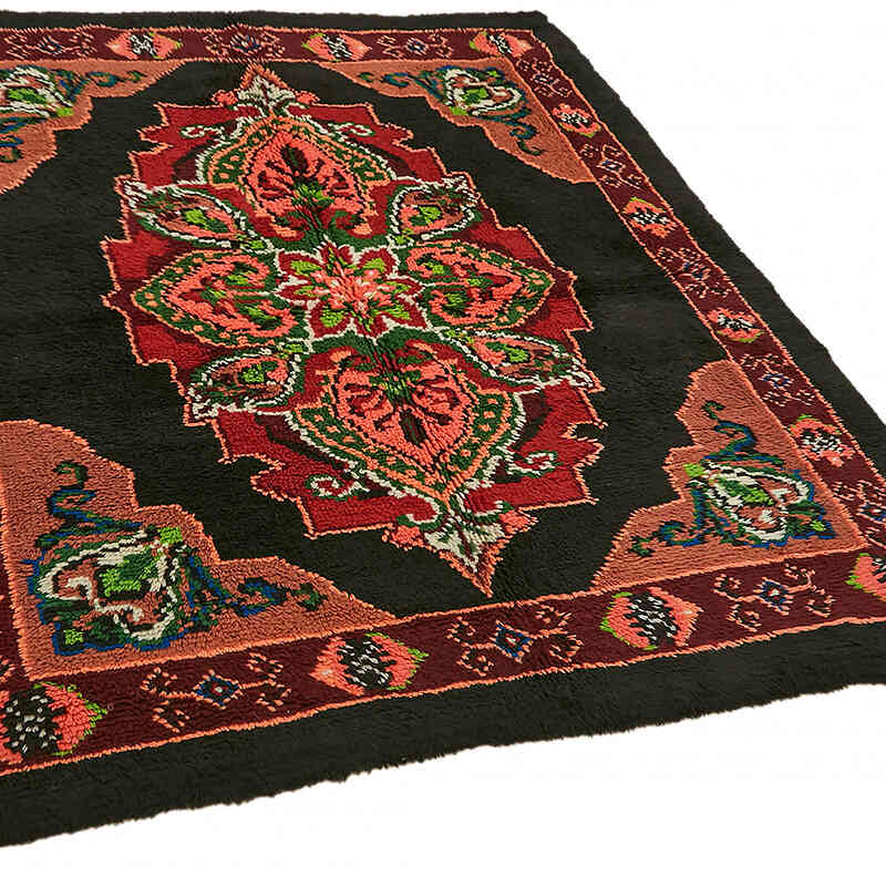 Vintage Anatolian Tulu Rug - 6'  x 6' 11" (72" x 83") - K0079037