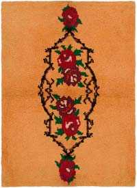 Vintage Anatolian Tulu Rug - 4' 11" x 6' 9" (59" x 81")