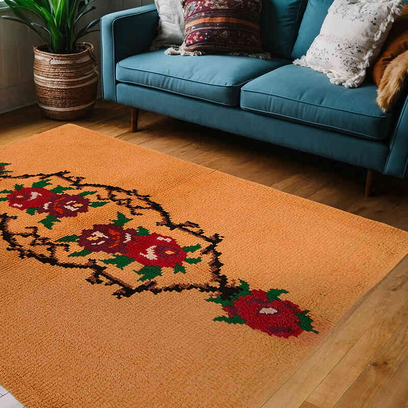 Alfombra Vintage de Anatolia Tulu - 150 cm x 207 cm - K0079038