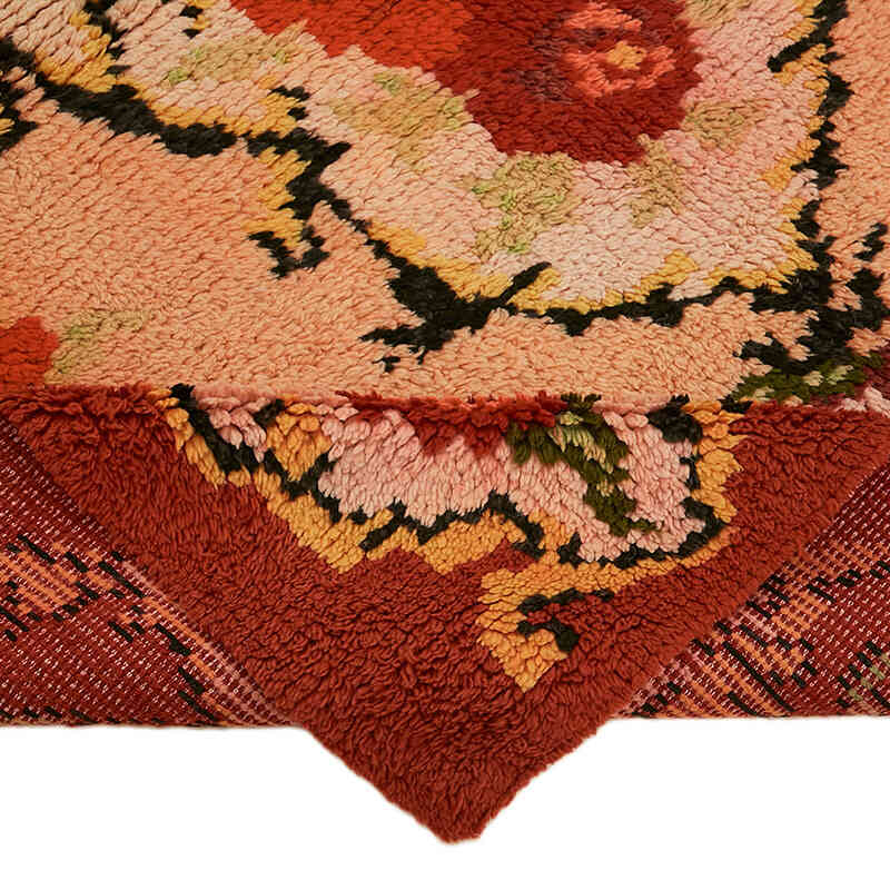 Vintage Anatolian Tulu Rug - 5' 7" x 7'  (67" x 84") - K0079043