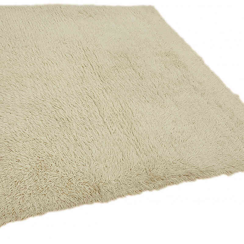 Vintage Anatolian Tulu Rug - 6' 5" x 7' 2" (77" x 86") - K0079044