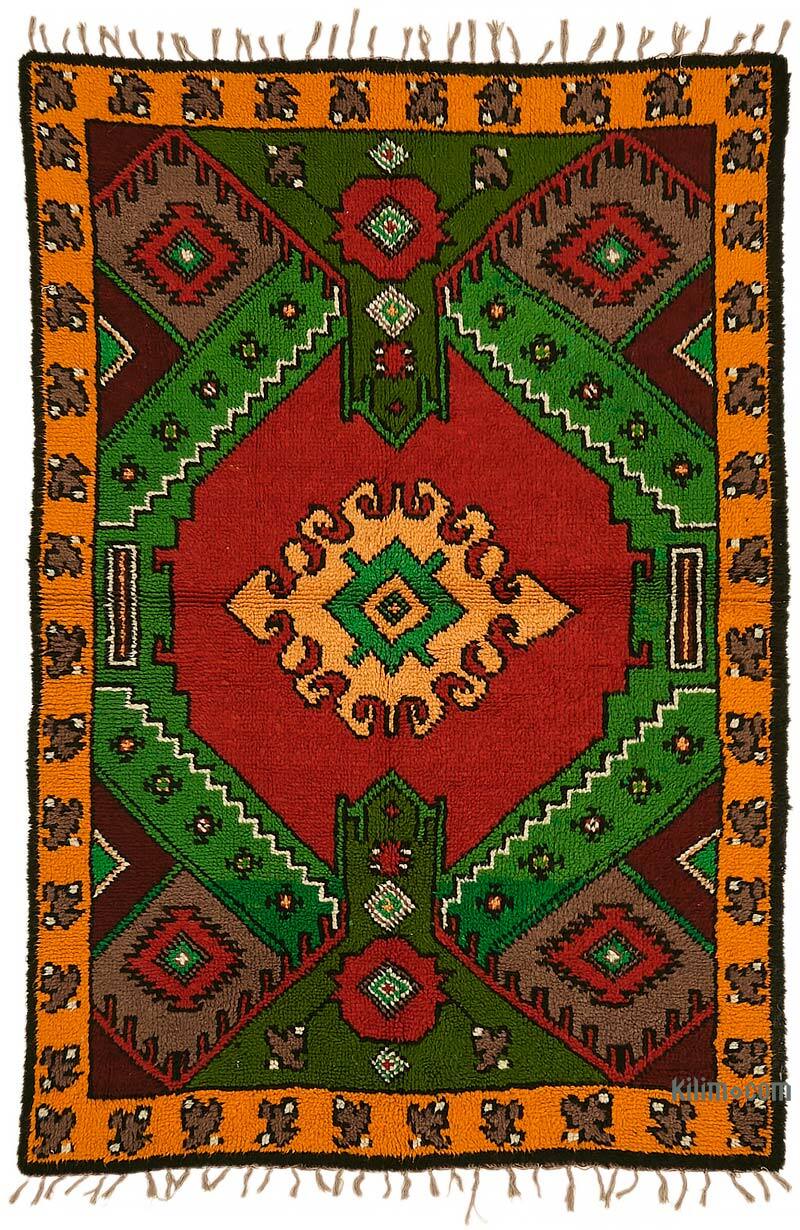 Vintage Anadolu Tülü - 156 cm x 225 cm - K0079045