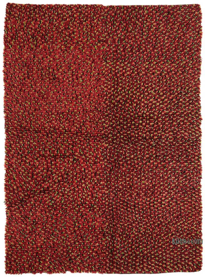 Vintage Anatolian Tulu Rug - 4' 7" x 6' 3" (55" x 75") - K0079060
