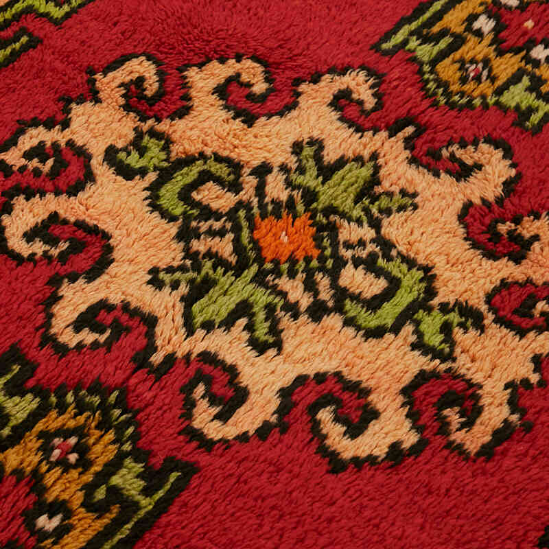 Vintage Anatolian Tulu Rug - 5'  x 6' 6" (60" x 78") - K0079061