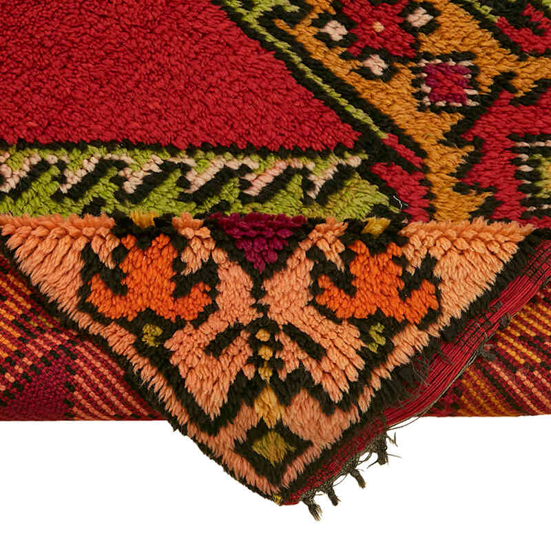 Vintage Anatolian Tulu Rug - 5'  x 6' 6" (60" x 78") - K0079061