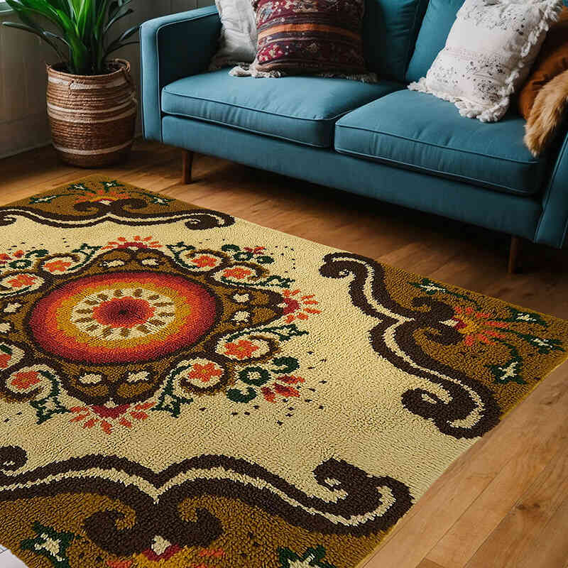 Alfombra Vintage de Anatolia Tulu - 153 cm x 210 cm - K0079063