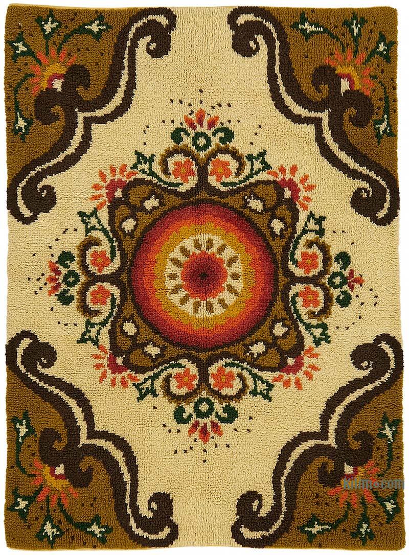 Alfombra Vintage de Anatolia Tulu - 153 cm x 210 cm - K0079063