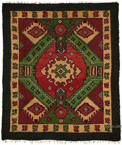 Vintage Anadolu Tülü - 192 cm x 224 cm