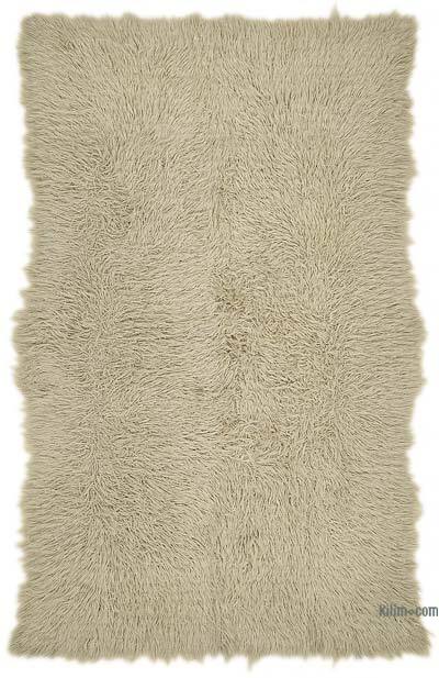 Vintage Anatolian Tulu Rug - 4' 3" x 7' 3" (51" x 87")